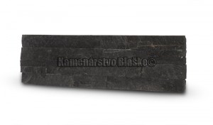 Remienok Black Quarzite Flat Wet