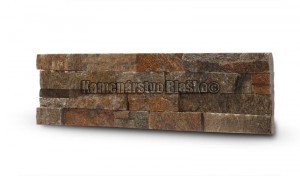 Remienok Rusty Quarzite Flat Wet